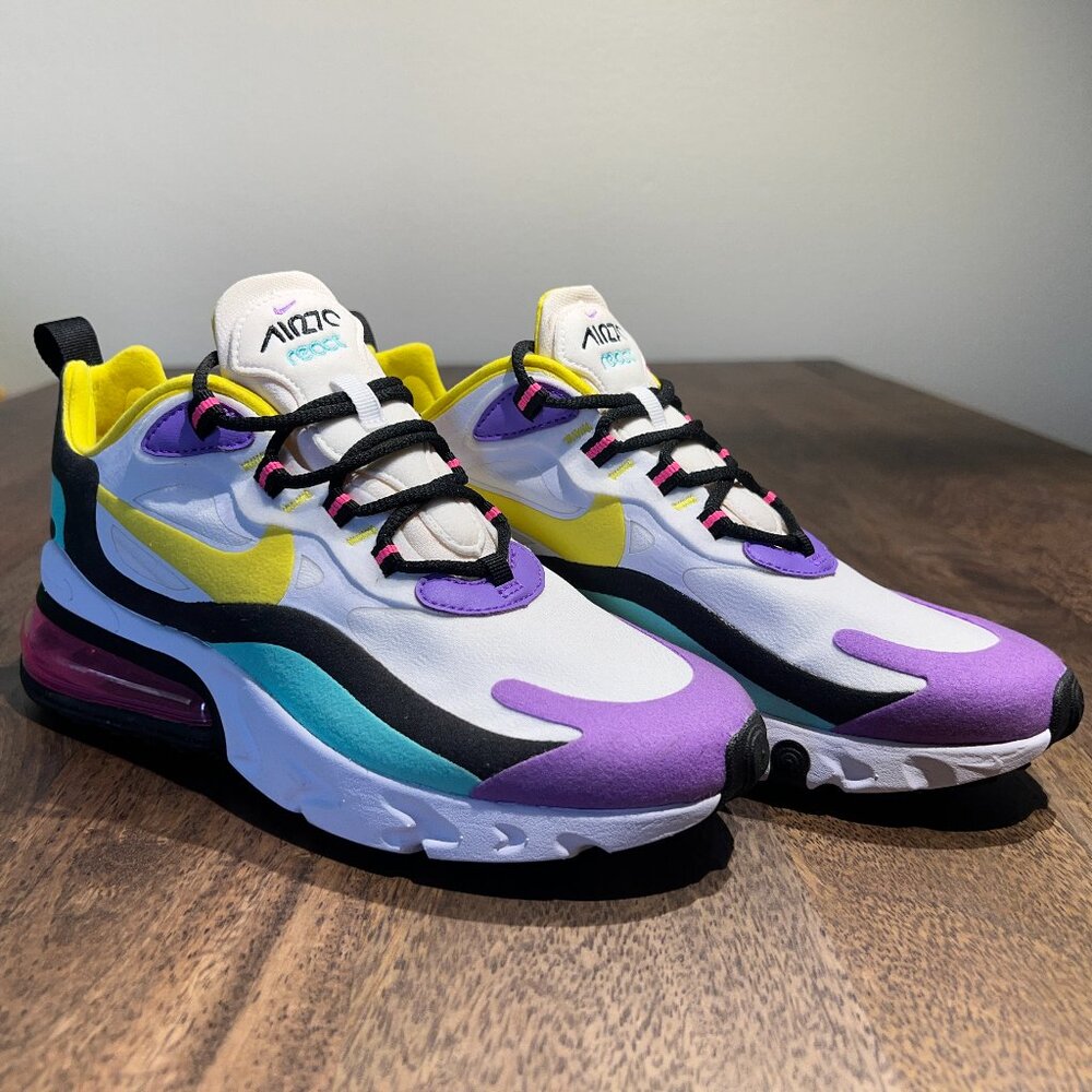 Nike Air Max 270 React “Bright Violet” Women’s Size 7